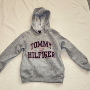 Tommy Hilfiger Gray Hoodie Sweater - Boy Size 6
